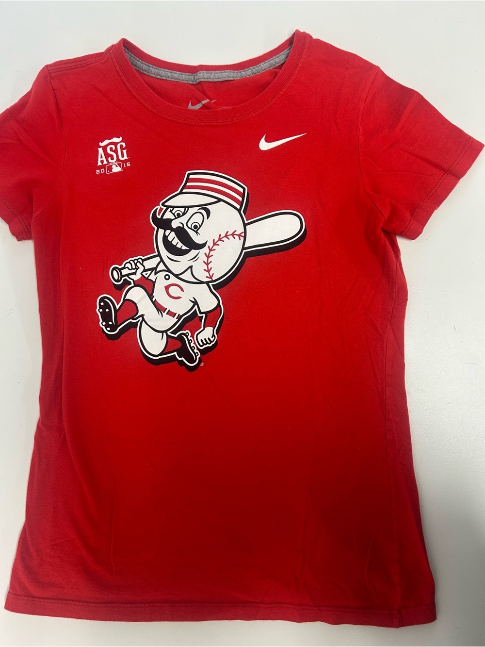 Nike Red Kids Cincinnati Baseball Graphic Tee